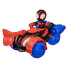 Marvel miles 'spin' morales techno-racer speelfiguur