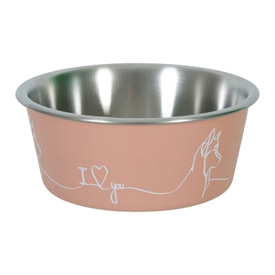 Zolux Love Feeding Box Dog Rosa
