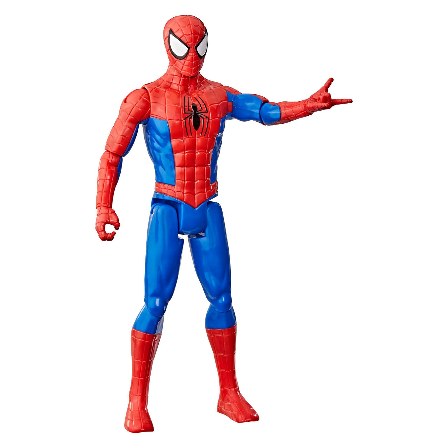 Hasbro figura de acción de spider-man juguete clásico rojo azul de 30 cm.