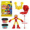 Lanciatore Play-doh Marvel Iron Man - 2 vasi di terracotta