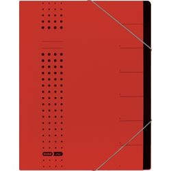 Carpeta clasificadora elba a4 roja