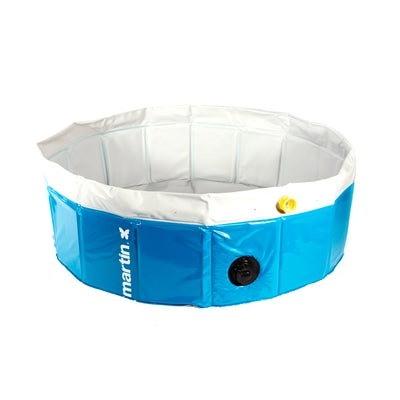 Piscina martin con jet blauw wit