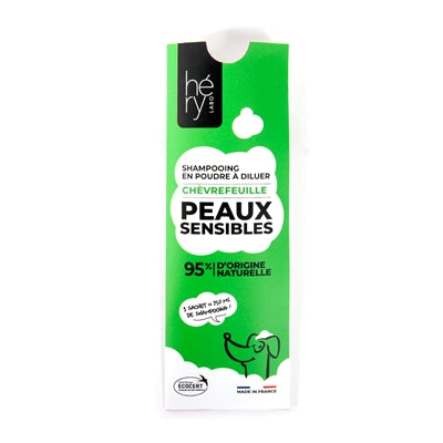 Piel sensible sensible al polvo de champú de Hery