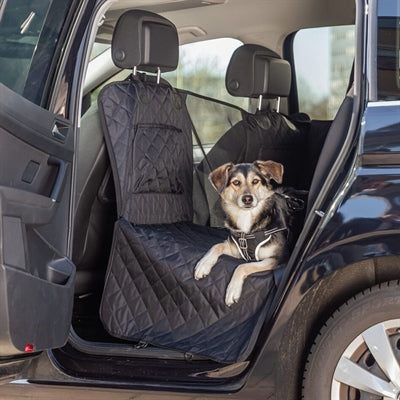 Sedile posteriore per protezione auto per auto di trixie nero