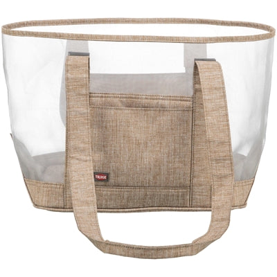 Trixie dog bolso Mary transparente arena