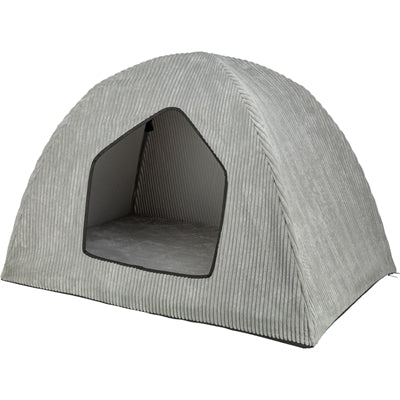 Tenda per cesto per cani da cani da trixie jonna tessuto a costole vitale grigio