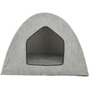 Tenda per cesto per cani da cani da trixie jonna tessuto a costole vitale grigio