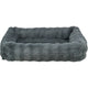Trixie cama para perros elli gris oscuro