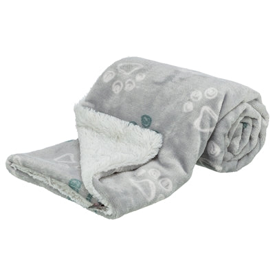 Trixie coperta per cani jimmy soft grigio chiaro