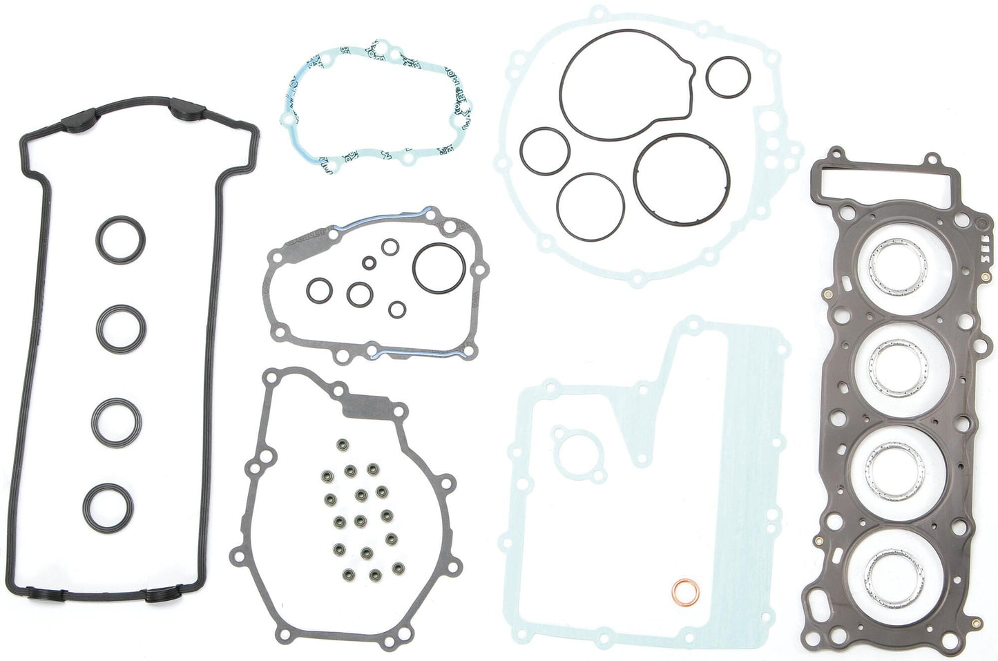 Athena motor pakkingset gasket set engine yzf-r6, 99-02,