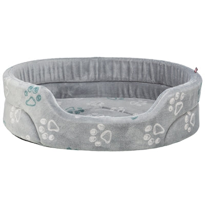 Trixie cesto per cani jimmy morbido ovale grigio chiaro