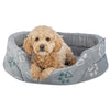 Trixie Dog Basket Jimmy suave ovalado gris claro