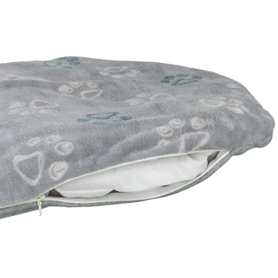 Trixie Dog Cushion Jimmy suave ovalado gris claro