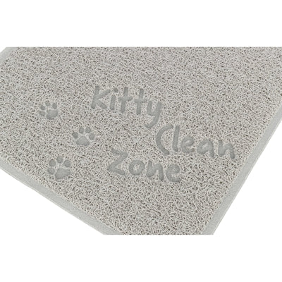 Trixie gato tazón mat pvc gris claro