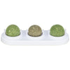 Trixie Play Balls Matatabi e Catnip con supporto