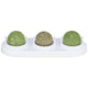 Trixie Play Balls Matatabi e Catnip con supporto