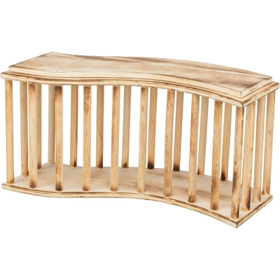 Rack de heno Trixie con madera de tapa con revestimiento