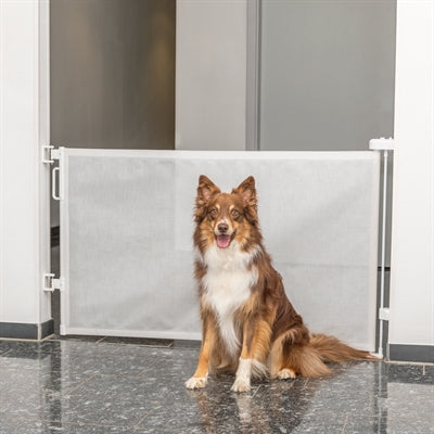 Trixie Close Fence Roll -Out Fence White