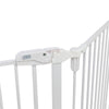 Trixie Close Fence Metal de 5 piezas con puerta blanca