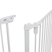 Trixie Close Fence Metal 5 pezzi con porta bianca - afbeelding 3