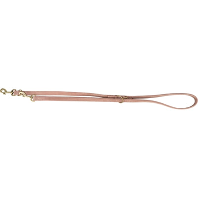 Trixie Dog correa de cuero ajustable puro rosa