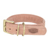 Trixie collar perro puro cuero rosa