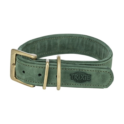 Cagnolo Trixie Cane Pure Leather Saliegroen