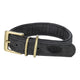 Trixie Collar Dog Pure Leather Black