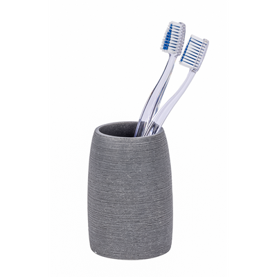 Wenko 1064996 - toothbrush cup goa gray | 2 pcs