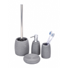 Wenko 1064996 - bicchiere portaspazzolino goa grigio | 2 pezzi