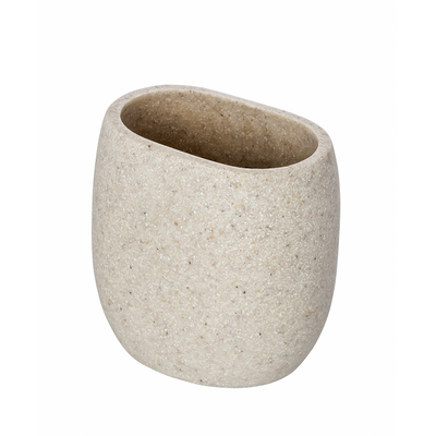 Wenko 1064992 - toothbrush cup puro beige | 2 pcs