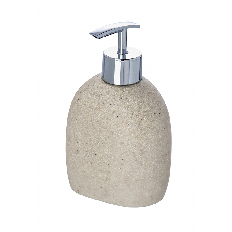 Wenko 1064966 - dispenser sapone puro beige | 2 pezzi