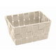 Wenko 1064977 - opbergmandje adria mini lang beige | 4 stuks