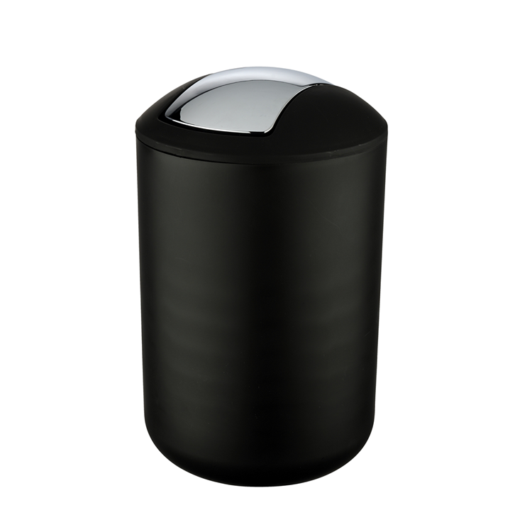 Wenko 1064956 - pattumiera Brazil l 6,5 litri nero | 2 pezzi