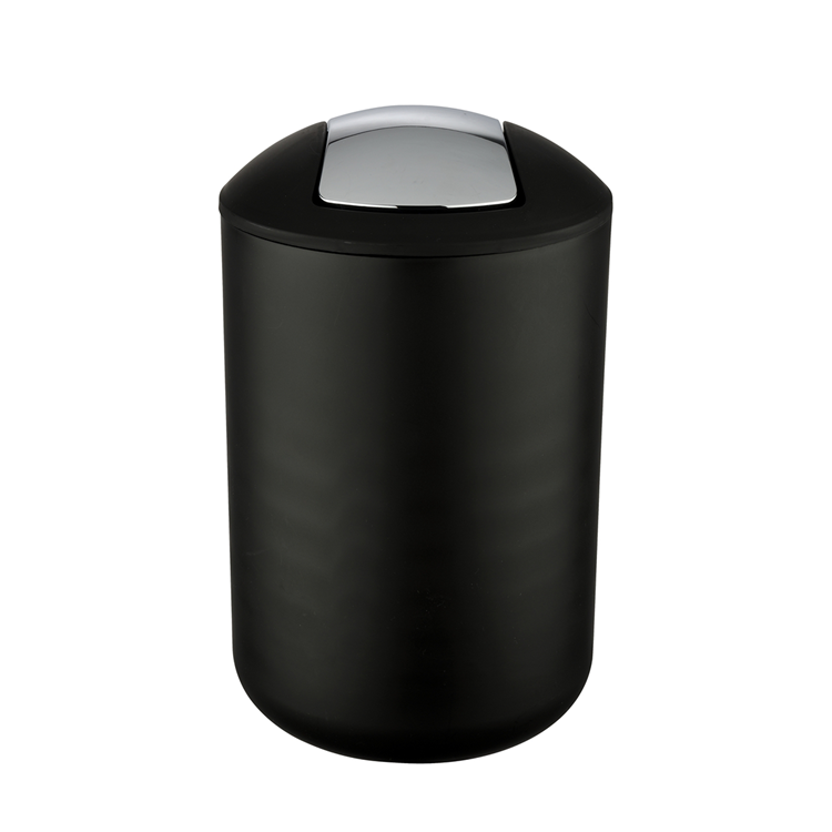 Wenko 1064956 - pattumiera Brazil l 6,5 litri nero | 2 pezzi