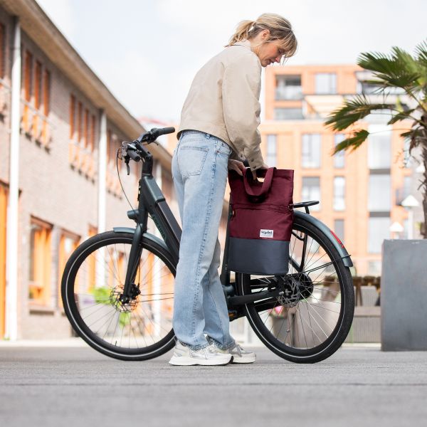 Shopper de prueba urbana Tas 20L Red Red Gray