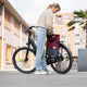 Shopper de prueba urbana Tas 20L Red Red Gray