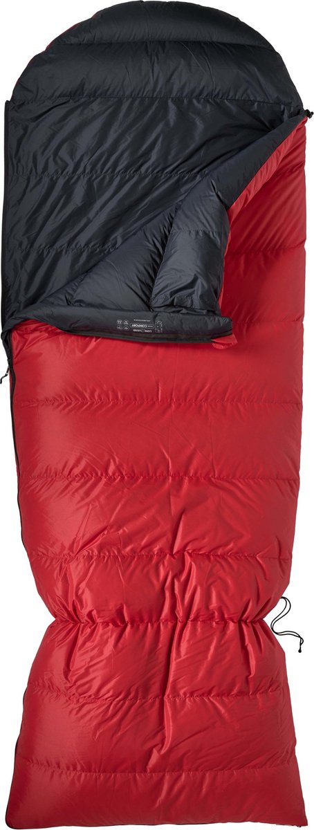 Saco de dormir de plumas para exterior Lowland - ranger comfort - 230 x 80 cm (incl. capucha) - 1195 gr - 0°c - nailon