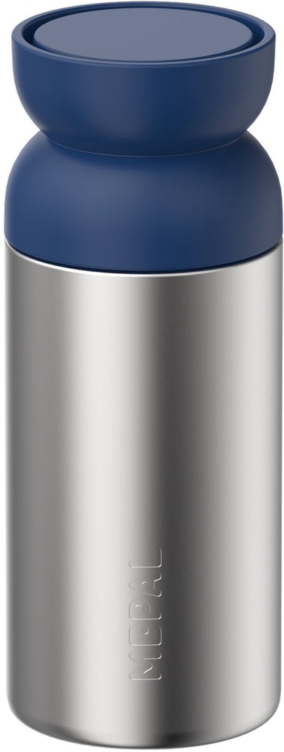 Taza de café con aislamiento elipse de Mepal - 350 ml - mantiene las bebidas calientes durante 4 horas y frías durante 6 horas - tazas de café para llevar - aptas para lavavajillas - azul intenso