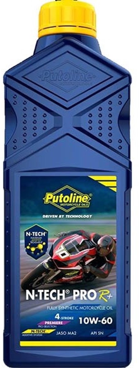 Putoline n-tech® pro r+ 10w-60 | motorfiets motorolie