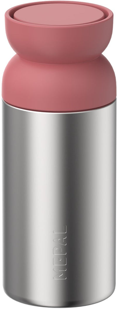 Taza de café con aislamiento elipse de Mepal - 350 ml - mantiene las bebidas calientes durante 4 horas y frías durante 6 horas - tazas de café para llevar - aptas para lavavajillas - malva vivo