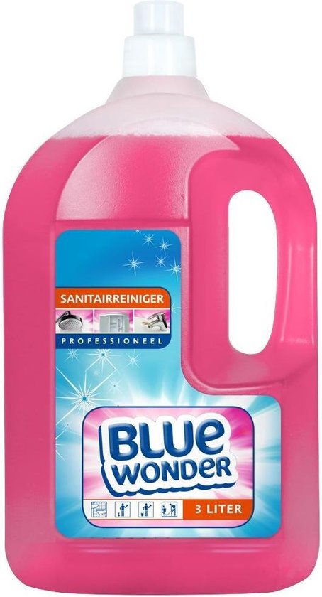 Blue wonder professioneel sanitairreiniger 3000ml - 10910623