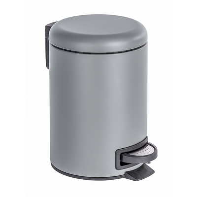 Wenko 1064927 - waste bin leman 3 liter gray matt | 2 pcs