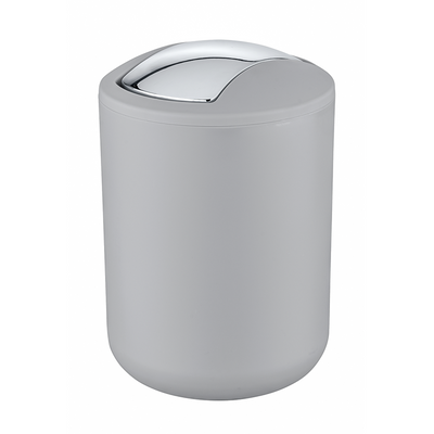 Wenko 1064897 - waste bin Brazil S 2 liter gray | 2 pcs