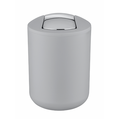 Wenko 1064897 - waste bin Brazil S 2 liter gray | 2 pcs