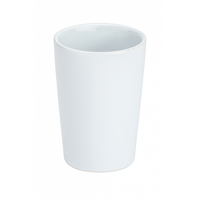 Wenko 1064995 - toothbrush cup coni ceramic white | 4 pieces