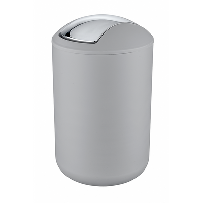 Wenko 1064957 - waste bin Brazil l 6.5 liters gray | 2 pcs