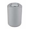 Wenko 1064957 - afvalemmer brasil l 6,5 liter grijs | 2 stuks