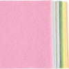 Feltro hobby Creative Company, a4, foglio 210x297 mm, spessore 2 mm, colori pastello, 10 pezzi 1 scatola