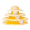 Torre per gatti Imac 3 livelli gialla
